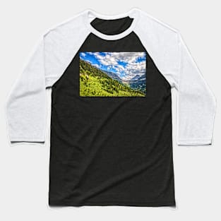 Glacier National Park Baseball T-Shirt